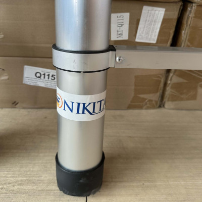 Thang Nhôm Rút Đơn - Đai Bọc Nhôm NIKITA - Nút Khoá Tự Động - Nhôm 6063 chuyên dụng, cứng cáp, chắc chắc, không gỉ