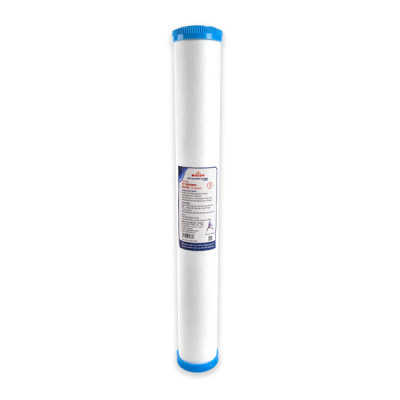 Bộ lọc thô đầu nguồn 20 inch Robot RAW-21P  - 1 lõi lọc PP Sediment 5 micron - Hàng chính hãng
