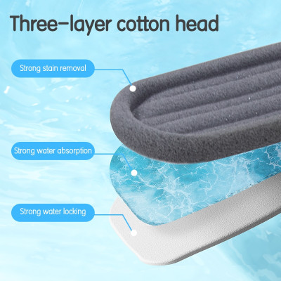 Cây Lau Kính Thông Minh Deli 2 Trong 1 - Gạt Nước, Thu Nước Bẩn, Có Thể Tháo Rời, Cán Nhôm Độ Dài Linh Hoạt