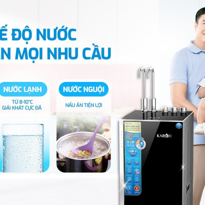 Máy lọc nước Nóng lạnh RO 12 lõi KAD-M85 - Giao trước lắp sau miễn phí toàn quốc - Bảo hành 36 tháng - Hàng chính hãng