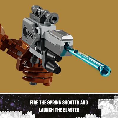 LEGO SUPERHEROES 76282 Đồ chơi lắp ráp Mô hình nhân vật Rocket (566 chi tiết)