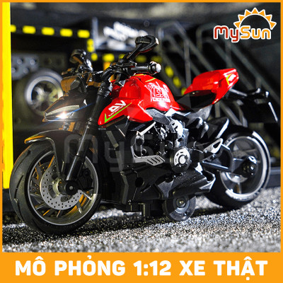 Mô hình xe máy moto mô tô PKL Ducati Kawasaki H2R Harley Davidson đồ chơi 1:12 mini giá rẻ.