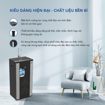 Máy lọc nước RO tủ đứng 10 lõi Hòa Phát HWR2A1022 - Bảo hành 36 tháng - Hàng chính hãng
