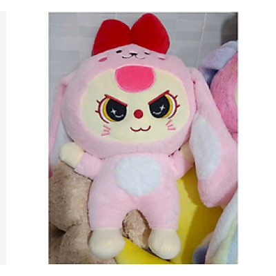 Gấu bông babythree đáng yêu - Size từ 35 đến 80cm -  BB3 gấu bông cute mắt nước, thú nhồi bông bé ba dễ thương có nơ đỏ.