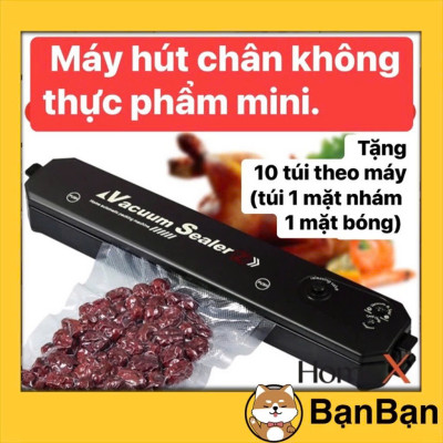 Máy Hút Chân Không Tự Động Vacuum Sealer Đóng Gói An Toàn: Loại Tốt Cho Thực Phẩm, ĐÈN TRANG TRÍ , ĐỒNG HỒ TREO TƯỜNG, TRANG TRÍ NHÀ CỬA
