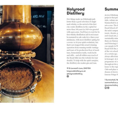 Sách - Rainy Day Edinburgh A Practical Guide : 100 Places to Keep Dry by Mike MacEacheran (UK edition, Paperback)