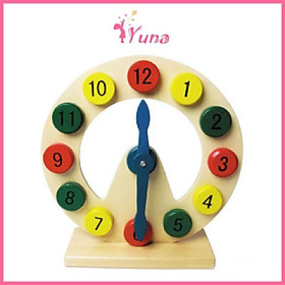 Đồng hồ để bàn khuyết giữa - Đồ chơi thông minh cho bé