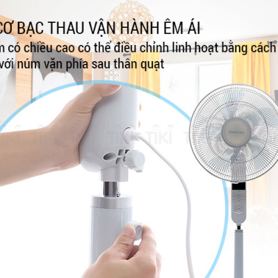Quạt đứng Toshiba F- LSA20(H)VN (60W) - Xám - Hàng chính hãng