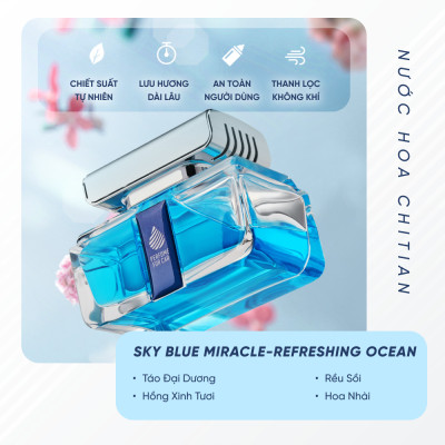 Nước Hoa Xe Hơi Chitian 80ML Nhập Khẩu Cao Cấp - Car Perfume Car Interior Aromatherapy