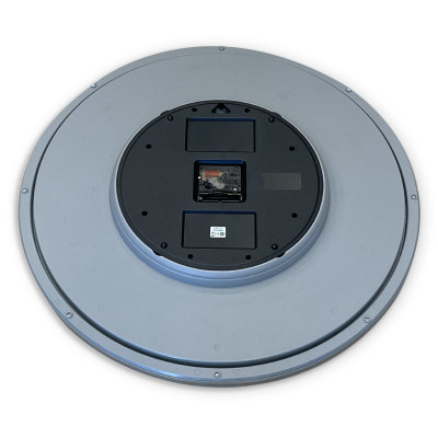 Đồng hồ treo tường Nhật Bản Rhythm CMG430NR19 Kt 50.0 x 4.5cm, 1.87kg. Vỏ nhựa. Dùng Pin.