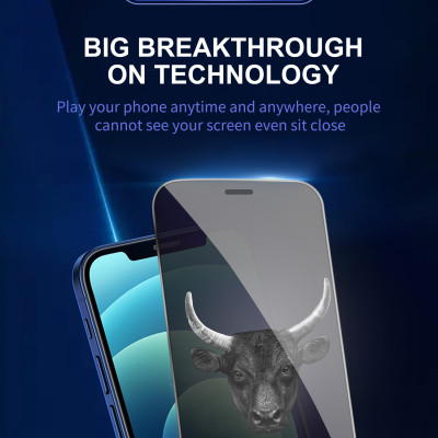 Miếng Dán Cường Lực Mipow Kingbull Chống Nhìn Trộm Premium HD (2.7D) iPhone 13 Mini / iPhone 13/ iPhone 13 Pro/ iPhone 13 ProMax_ Hàng Chính Hãng