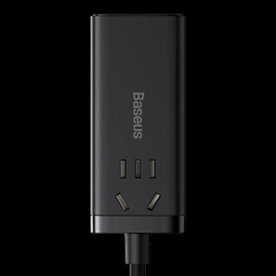 Sạc nhanh đa năng 65W Baseus GaN3 Pro Desktop Powerstrip- hàng chính hãng