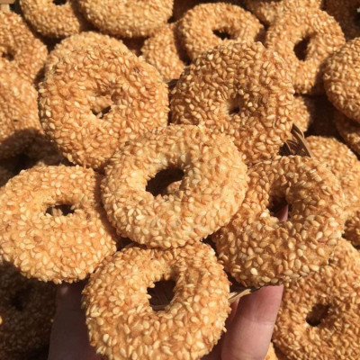 Bánh Vòng Mè Bơ Sữa 250g VIETTIN MART