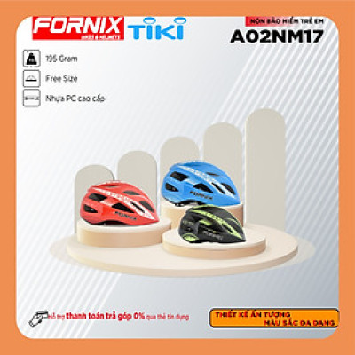 Nón Bảo Hiểm Thể Thao Dành Cho Trẻ Em Fornix A02NM17  - S - Từ 2 Đến 9 Tuổi