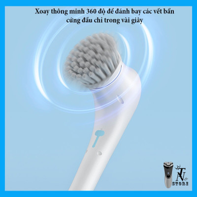 Máy cọ rửa vệ sinh cầm tay đa năng cao cấp sạc USB 5 trong 1, chống nước Chính Hãng