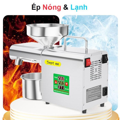 [ Hàng chính hãng] Máy ép dầu ăn thực vật dùng trong gia đình. Thương hiệu Mỹ cao cấp Septree - X3