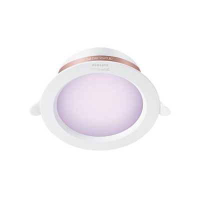 Combo 4 đèn LED âm trần thông minh WiZ Downlight Full Color 16 triệu màu Wifi & Matter, Hàng Chính Hãng, Bảo hành 1 Năm