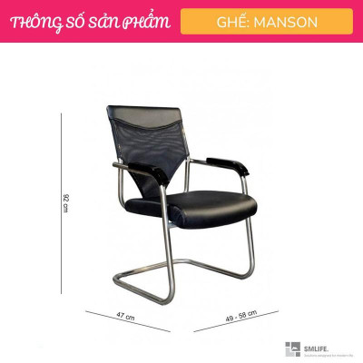 Ghế văn phòng chân quỳ SMLIFE MASON