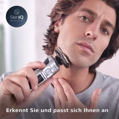 Máy cạo râu khô và ướt Philips SP9885/35 Shaver Series 9000 Prestige với Công nghệ SkinIQ Hàng chính hãng