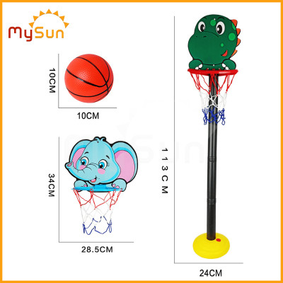 Đồ chơi bóng rổ mini treo tường cho bé trai vận động thể thao trong nhà ngoài trời MySun