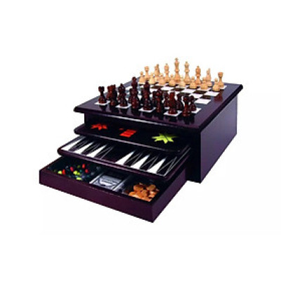 Bộ trò chơi En Bois Jeux 15 in 1 hàng chính hãng