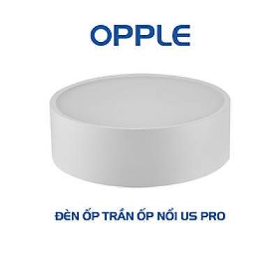 Đèn Opple ốp nổi tròn US Pro SM màu trắng- Hiệu suất ánh sáng cao, tiết kiệm năng lượng