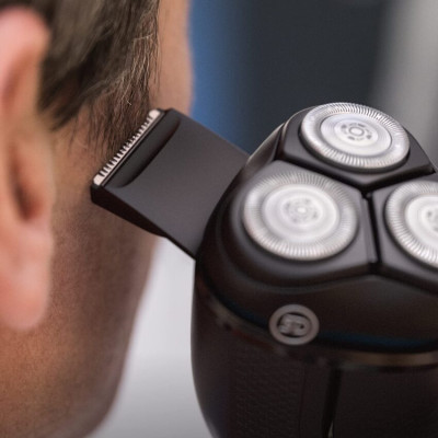 Máy cạo râu khô và ướt cao cấp, thương hiệu Hà Lan Philips S3206/09 Series 3000 - Chức năng: Cạo râu, tỉa tóc mai, ria mép - HÀNG NHẬP KHẨU