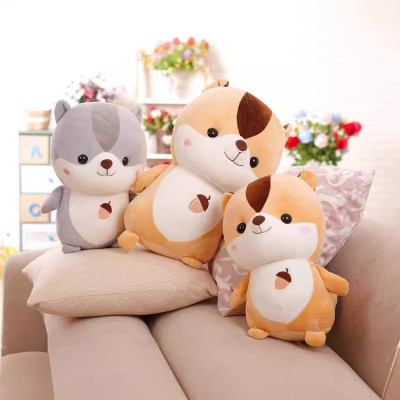 Gấu bông con sóc dễ thương, sóc con đáng yêu siêu cute (25cm--->38cm) vải miniso 4 chiều mềm mại cao cấp, an toàn cho trẻ nhỏ