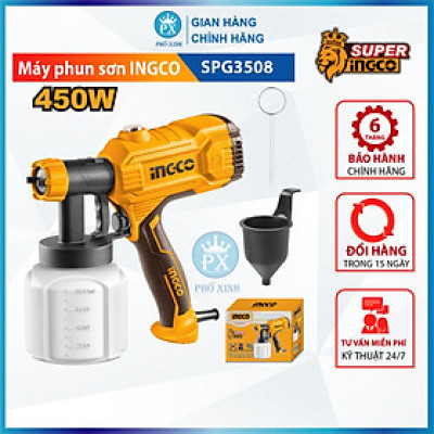 Máy phun sơn INGCO SPG3508 ingco công suất 450W