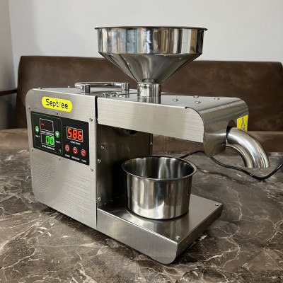 Máy ép dầu thực vật Septree X8S dùng trong gia đình Thương hiệu Mỹ, Ép 4-6kg/1 giờ - Hàng Nhập Khẩu, Bảo Hành 1 Năm