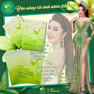 MẶT NẠ CÂN BẰNG SẮC TỐ DA OHB WHITENING MASK