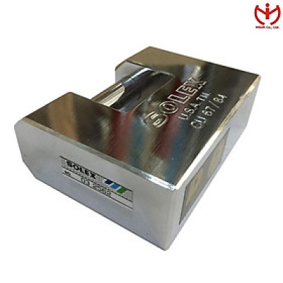 Khóa cầu ngang Solex CU 67/84 thân đồng bọc crom rộng 84mm - MSOFT