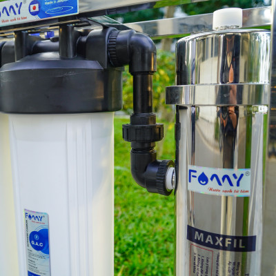Bộ Lọc Nước Sinh Hoạt Dùng Cho Căn Hộ Chung Cư  - Hàng Chính Hãng Famy Model UF02 - Lắp Đặt, Vệ Sinh Dễ Dàng