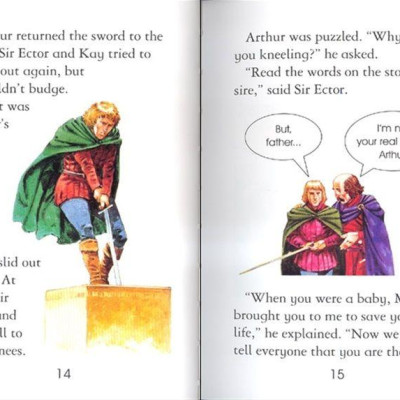 Sách - Amazing Adventures of King Arthur by Angela Wilkes (UK edition, paperback)