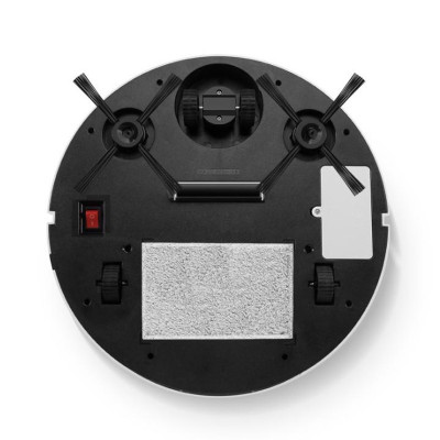 Robot Hút Bụi Lau Nhà, Máy Hút Bụi Thông Minh,Thiết kế nhỏ gọn làm sạch các vị trí khó như gầm giường ,tủ , ghế sofa . Hàng Nhập Khẩu