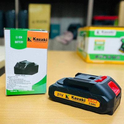 PIN 1.5AH, 2.0AH, 3.0AH, 4.0AH /21V KAZAKI (CHÂN PIN MAKITA )- HÀNG CHÍNH HÃNG