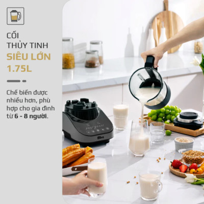 Máy Nấu Sữa Hạt Olivo CB20 Thương Hiệu Mỹ Cao Cấp Gồm 12 Chức Năng Tự Vệ Sinh Khử Khuẩn - Hàng Chính Hãng