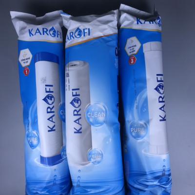 Bộ 10 lõi lọc nước Karofi hàng chính hãng dùng cho máy lọc nước Karofi Livotec LRC110-H