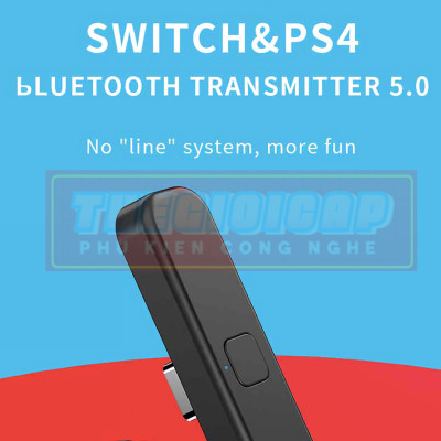 Thiết Bị Phát Tín Hiệu Bluetooth Không Dây Đầu Type-C USB Cho Nintendo Switch & Lite, PS4, PC, Điện Thoại S2 - Hàng Nhập Khẩu