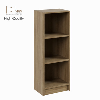 [Happy Home Furniture] CATY, kệ sách 3 tầng size nhỏ,  40cm x 28cm x 106cm (DxRxC), KSA_008
