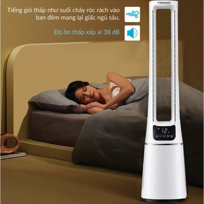 Quạt không cánh kết hợp lọc không khí Tiross TS9175 (33W) - Hàng chính hãng