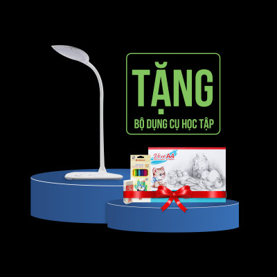 Đèn bàn học Rạng Đông đèn bàn LED cảm ứng Model RD-RL-21.LED