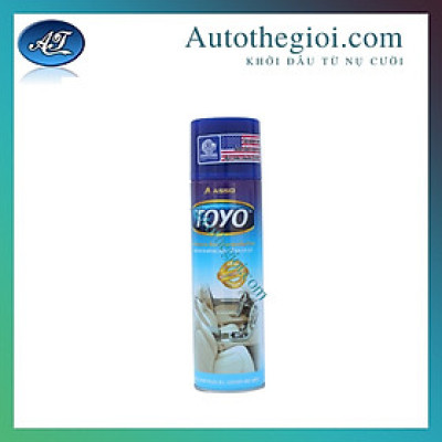 Bình xịt Toyo đánh bóng đồ da, gỗ, nội thât ô tô 