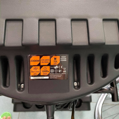 MÁY HÚT BỤI CHUYÊN CÔNG NGHIỆP 2000W TOLSEN 79609- HÀNG CHÍNH HÃNG