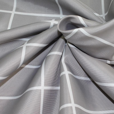Rèm Phòng Tắm chất liệu Polyester không hút ẩm, không thấm nước - Họa tiết Giản dị