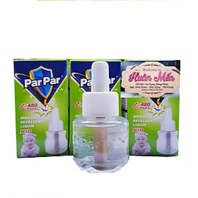 Combo 10 lọ tinh dầu đuổi muỗi PAR-PAR sử dụng thay thế cho ĐÈN và MÁY ĐUỔI MUỖI