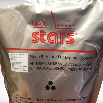 Túi mực Max Stars 900g: Dùng cho máy photocopy Ricoh MP 4000/ 5000/ 4001/ 5001/ 4002/ 5002/ 5003/ 5500 | 6500 | 7500 | 6000 | 7000 | 8000 | 6001 | 7001 | 8001 | 9001 | 6002 | 7500 | 9002 | 1060 | 1075 | 2051 | 2060 | 2075 | 9100 ( HA - Hàng nhập khẩu )