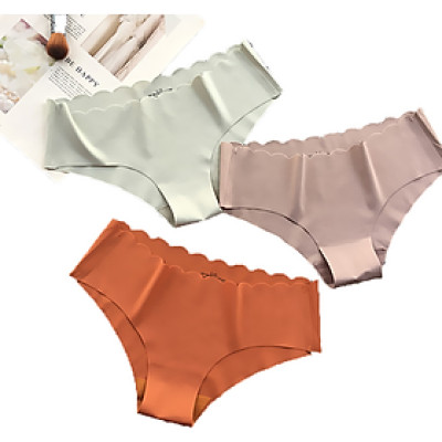 Combo 5 Quần chip nữ, quần lót su không đường may cạp viền sóng gợi cảm - DN1033