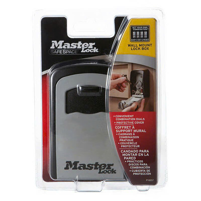 Hộp Khóa Số Đựng Chìa Khóa Master Lock 5401MCND, có thân bằng thép cứng, phủ sơn, nắp che vòng số giúp bảo vệ và sử dụng