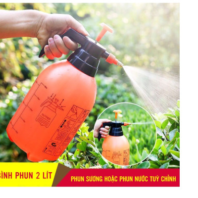Bình xịt phun sương tưới cây - bình áp suất nén khí cao cấp 2 lít -HENRYSA